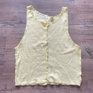 American Eagle ~ Yellow Tank